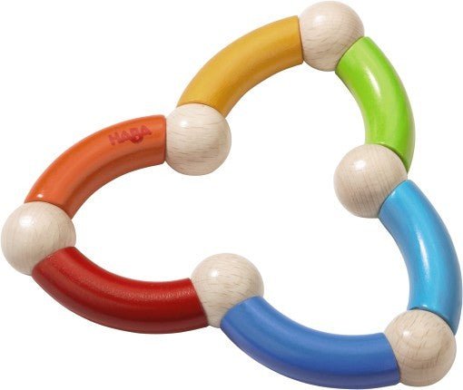 Haba Haba Color Snake Rattle Clutching Toy - blueottertoys-HB3868