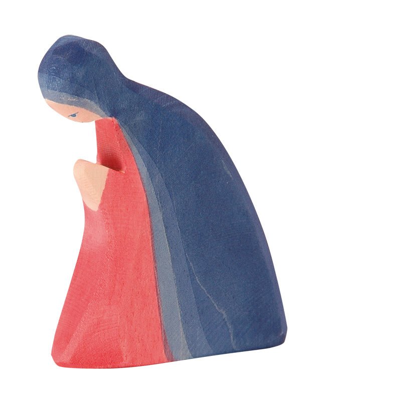 Ostheimer Wooden Figure - Mary - wood, natural Wooden Figures for open-ended play - Title: Default Title