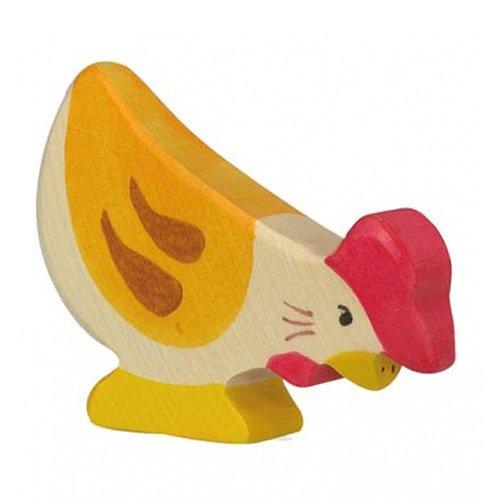 Holztiger Chicken Pecking - wood Wooden Figures for open-ended play - Title: Default Title