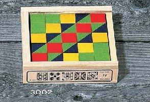 Atelier Fischer Atelier Fischer Mosaic Block Set in Wooden Case - 25 Blocks - blueottertoys-AF3002