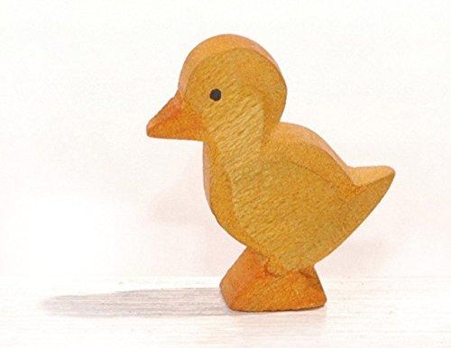 Ostheimer Duckling - wood, natural Wooden Figures for open-ended play - Title: Default Title