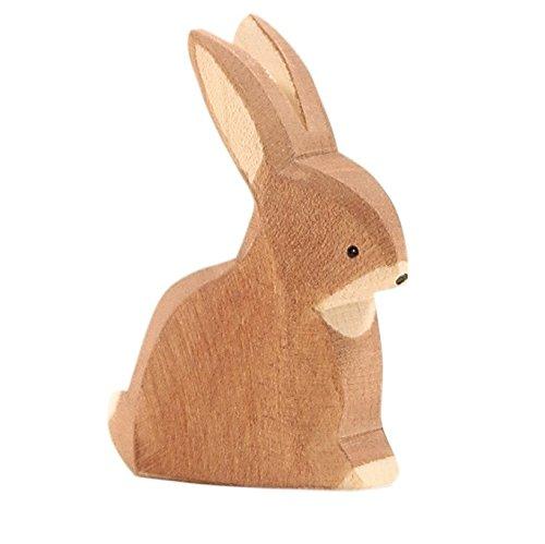 Ostheimer Ostheimer Wooden Rabbit, Sitting - blueottertoys-MV15001