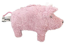 Pat & Patty Organic Cotton Pig Rattle - cotton, wool Stuffed Animals for open-ended play - Title: Default Title
