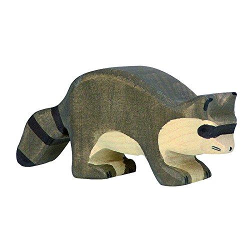 Holztiger Raccoon Toy Figure - wood Wooden Figures for open-ended play - Title: Default Title