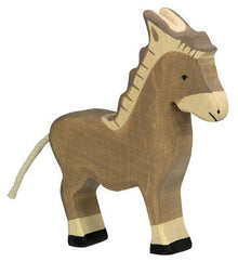 Holztiger Donkey Toy Figure - wood Wooden Figures for open-ended play - Title: Default Title