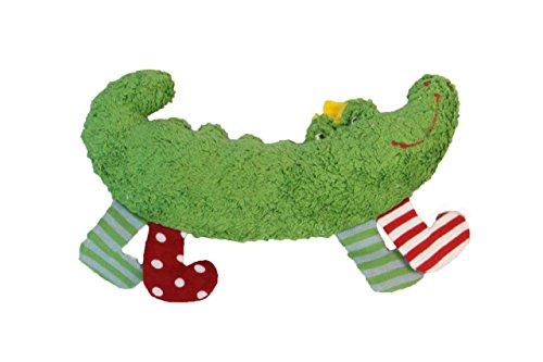 Pat & Patty Pat & Patty Organic Cotton Crocodile Rattle - blueottertoys-PT-RAK3M