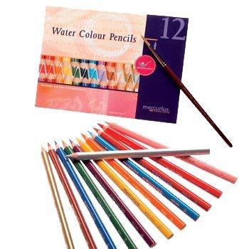 Mercurius Stockmar Water Color Pencils - blueottertoys-MC85092912
