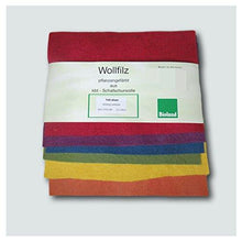 Bioland Organic Plant-Dyed Felt Sheets, Rainbow Colors, 6 Sheets - wool, natural, felt Felting for open-ended play - Title...