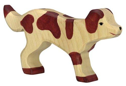 Holztiger Holztiger Farm Dog Toy Figure - blueottertoys-HT80058