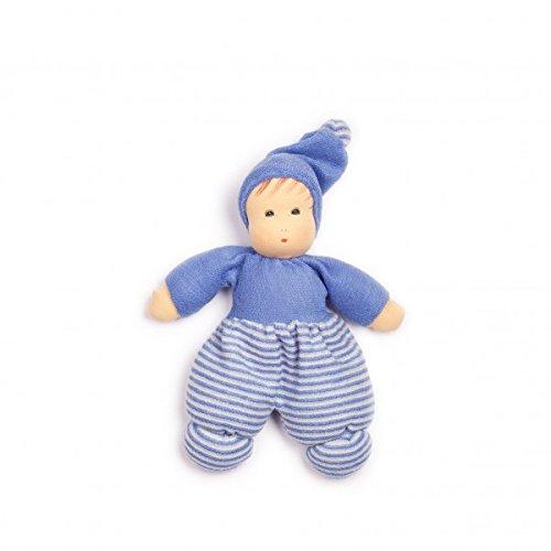 Nanchen Nanchen Small Organic Cotton Doll"Mini Mopschen" - blueottertoys-NC163444