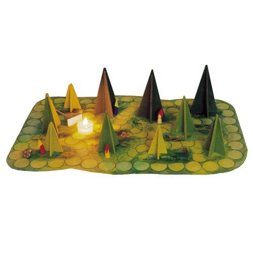 Shadows in The Woods Board Game - Waldshattenspiel | German - wood, wool, felt Games for open-ended play - Title: Default ...