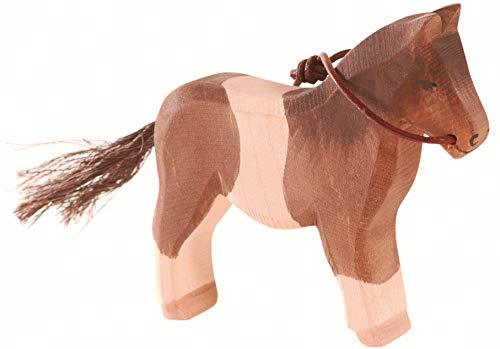 Ostheimer Wooden Pony - wood, natural Wooden Figures for open-ended play - Title: Default Title
