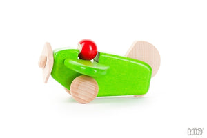 
                  
                    Colorful Wooden Airplane with Pilot by Bajo
                  
                