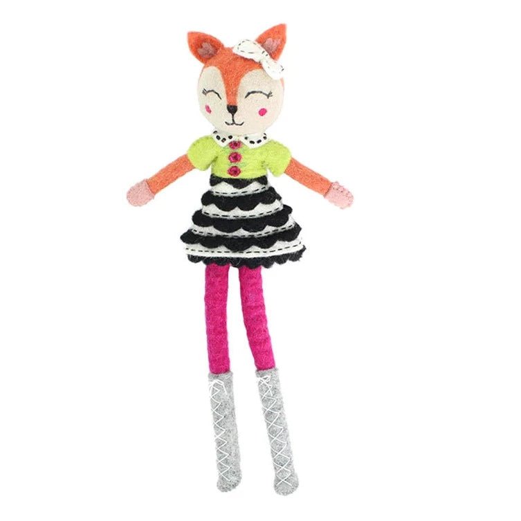 French Knot - Fern the Fox Doll - wool for open-ended play - Title: Default Title