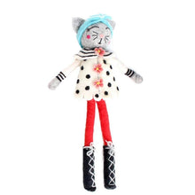 French Knot - Sophia the Cat - wool Dolls for open-ended play - Title: Default Title