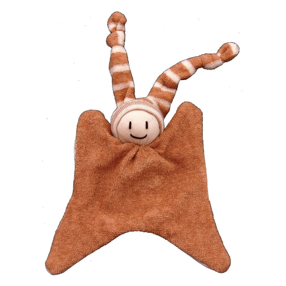 Organic Rattle Boyo Doll 7" - cotton, natural Dolls for open-ended play - Title: Default Title