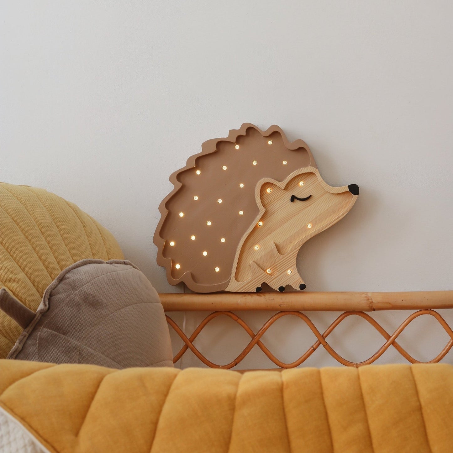 Little Lights US Little Lights Hedgehog Lamp - blueottertoys-sku-1356170