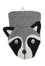 Organic Cotton Wash Mitt - Raccoon Puppet Child Size Furnis
