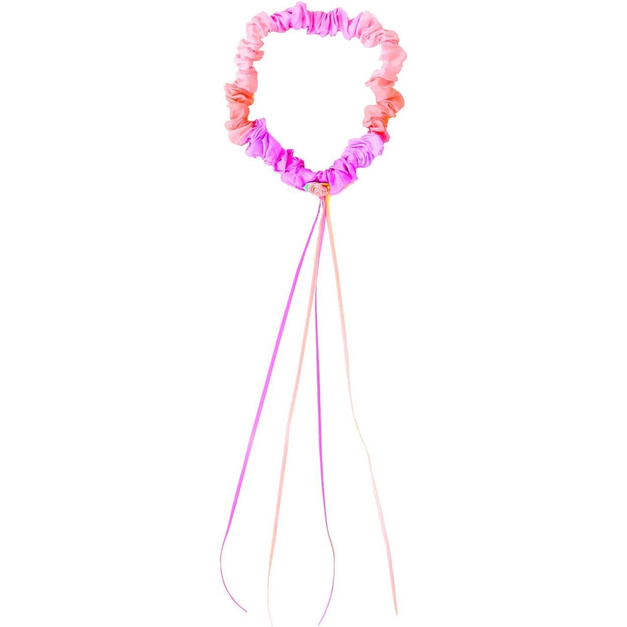 Sarah's Silk's Headband Garland - silk Playsilk for open-ended play - Color: Blossom