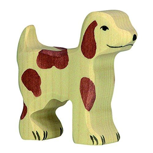 Holztiger Holztiger Little Farm Dog Toy Figure - blueottertoys-HT80059