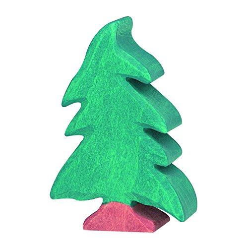 Holztiger Little Conifer Toy Figure - wood Wooden Figures for open-ended play - Title: Default Title
