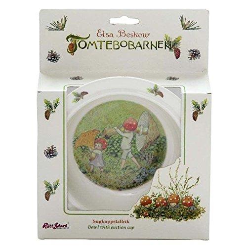 Elsa Beskow "Children of the Forest" Children's Bowl with Suction Cup Dishware for open-ended play - Title: Default Title