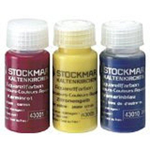 Stockmar Stockmar Watercolor Paint: 3 Primary Color Assortment 20 ML (Carmine Red, Lemon Yellow, Ultramarine Blue) - blueottertoys-MC85043