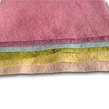 Bioland Organic Plant Dyed Wool Felt Sheets, Springtime Colors, 6 sheets - wool, natural, felt Felting for open-ended play...