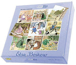 Elsa Beskow Hjelms Colorful Elsa Beskow Lotto Game (4 Cards - 36 Tiles) - blueottertoys-HM3112