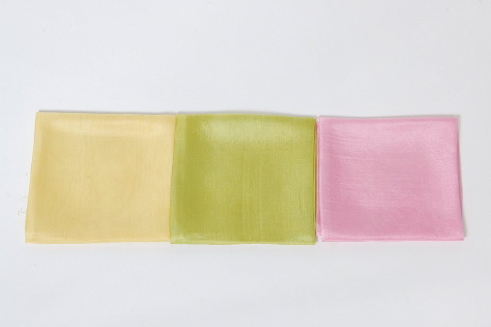 
                  
                    Silk Cloths for Seasonal Nature Table & Dramatic Play, Set of 3
                  
                