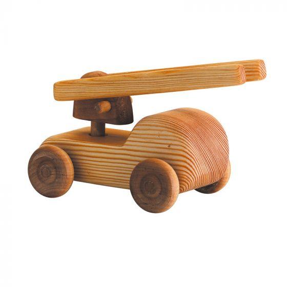 Debresk Small Fire Truck - wood Vehicles for open-ended play - Title: Default Title