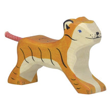 Holztiger Wooden Figure - Small Tiger - wood Wooden Figures for open-ended play - Title: Default Title