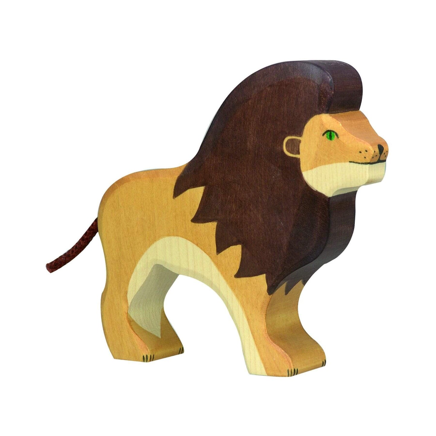Holztiger Wooden Lion - wood Wooden Figures for open-ended play - Title: Default Title