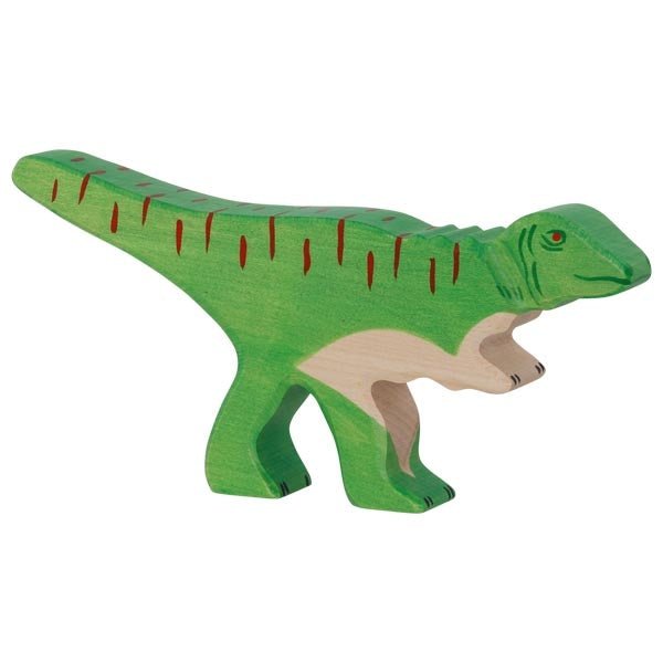 Holztiger Allosaurus Toy Figure - wood Wooden Figures for open-ended play - Title: Default Title