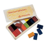 Stockmar Block Crayons in Wooden Box 16 Colors Stockmar