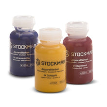 Stockmar Watercolor Paint - Circle Colors 250 ml - natural Art & Craft Paint for open-ended play - Color: Red