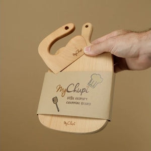 
                  
                    "My Chupi" Little Helper Block Knife and Chopping Board Set
                  
                