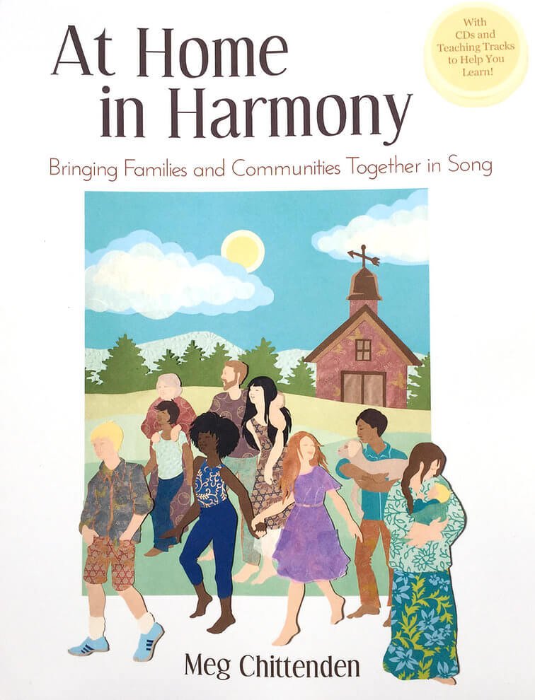 Waldorf Publications At Home in Harmony, Song Book and Teaching CD - blueottertoys-WP-AHIH