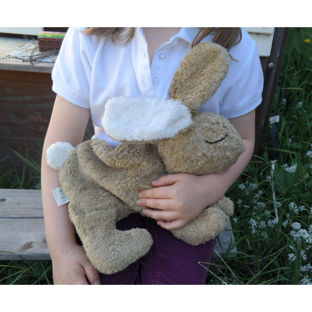 Senger Senger Organic Cotton Bunny Rabbit Warming Pillow with Cherry Pits - blueottertoys-SG-Y21016