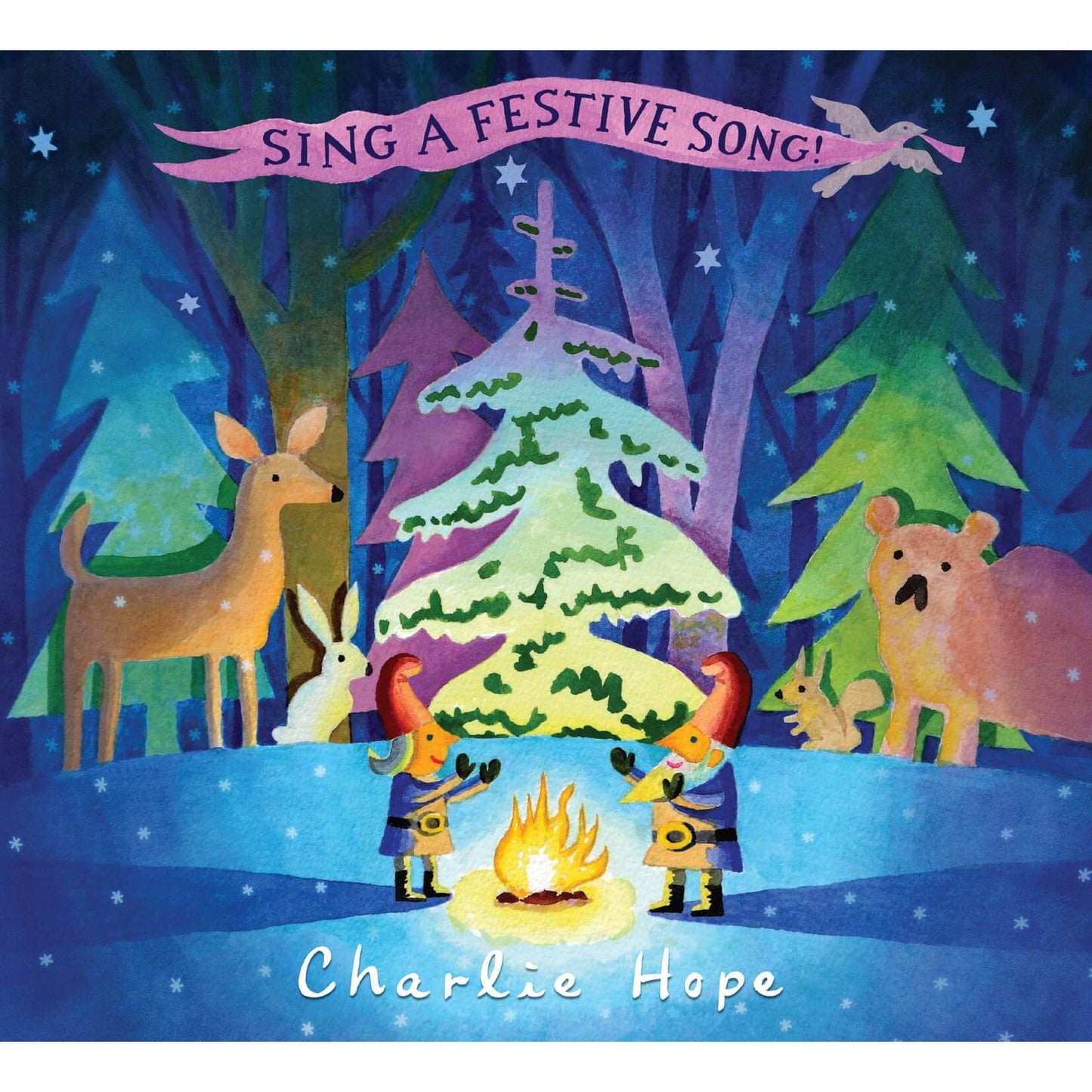 Charlie Hope: Sing a Festive Song! - wood Music CD for open-ended play - Title: Default Title