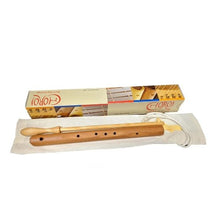 Choroi Quinta Pentatonic Flute - wood, cotton Woodwind Instruments for open-ended play - Wood Type: Cherry