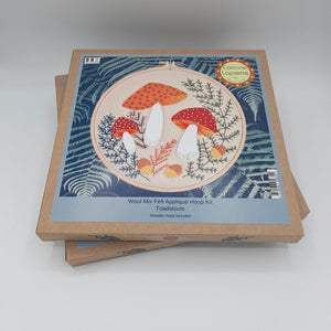 
                  
                    Toadstool Appliqué Hoop Craft Kit
                  
                