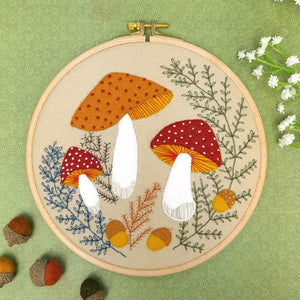 
                  
                    Toadstool Appliqué Hoop Craft Kit
                  
                