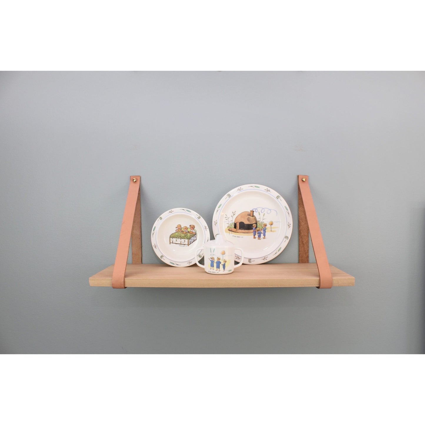 
                  
                    Elsa Beskow Elsa Beskow "Children of Hat Cottage" Dish Set - blueottertoys-RS3815
                  
                