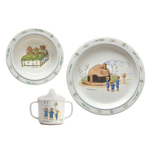 
                  
                    Elsa Beskow "Children of Hat Cottage" Dish Set
                  
                