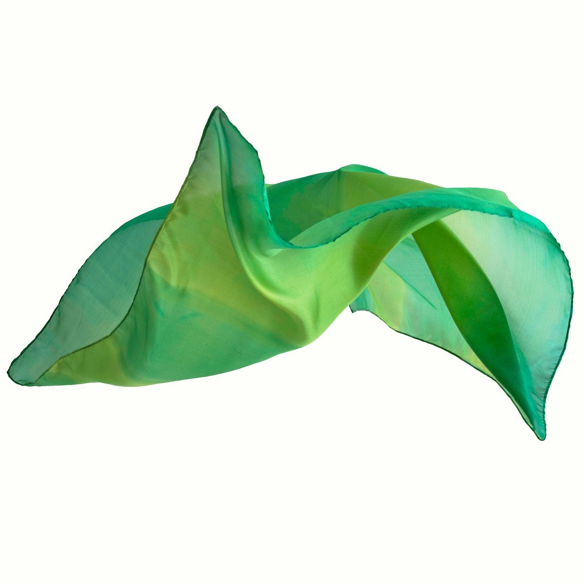 Earth Playsilks by Sarah's Silks - silk, natural for open-ended play - Color: Forest