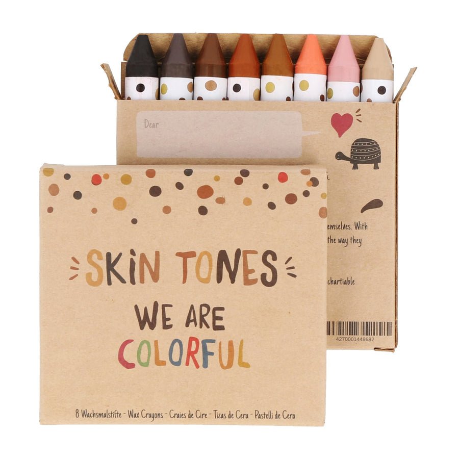 
                  
                    Hautfarben Skin Tone Crayons - blueottertoys-HFCR
                  
                
