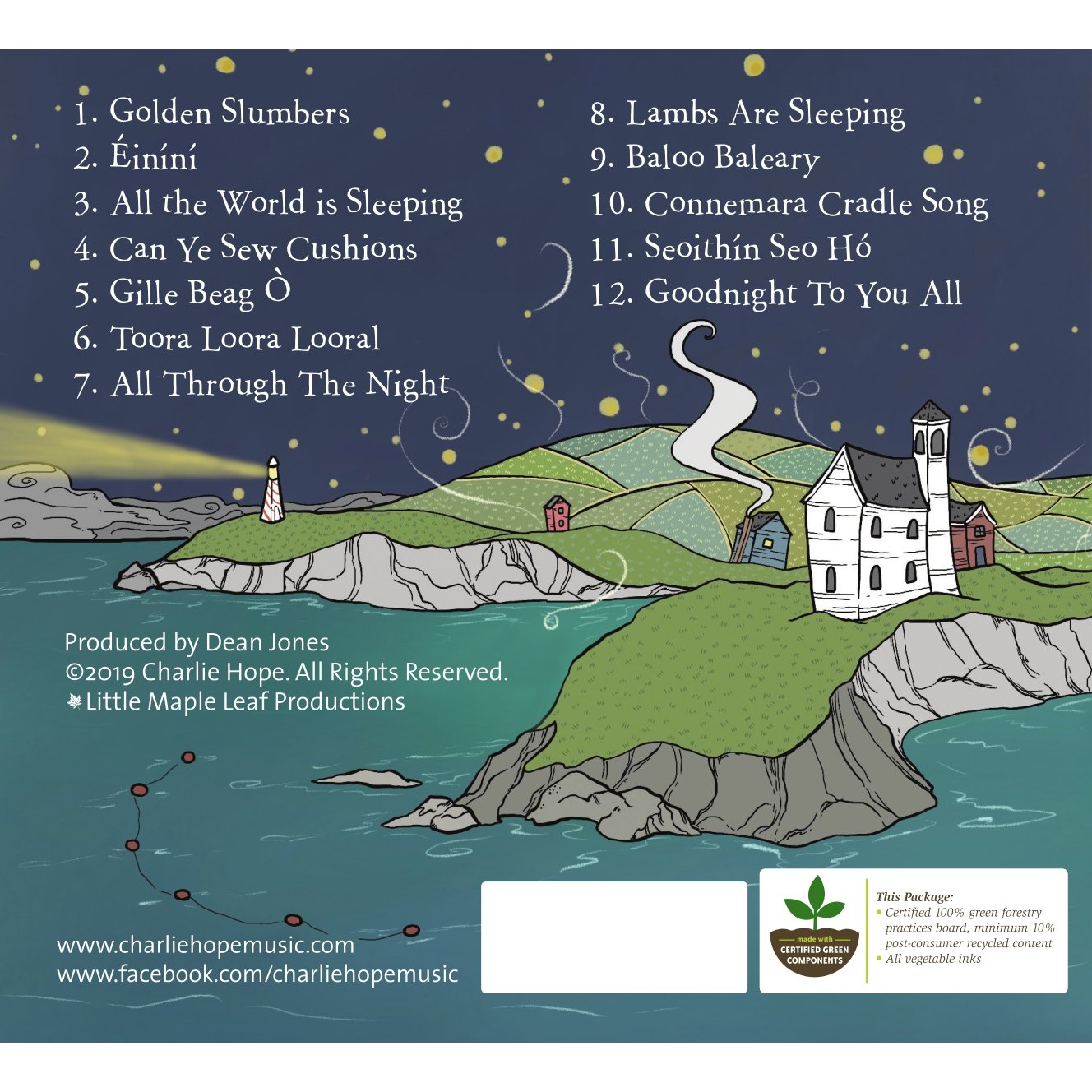 
                  
                    Charlie Hope Goodnight To You All: Traditional Lullabies from Ireland and the UK - blueottertoys-CD08
                  
                