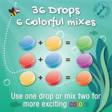 Honeysticks Bath Drops color chart
