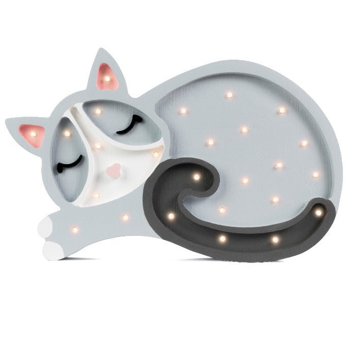 Little Lights US Little Lights Cat Lamp - blueottertoys-sku-1356544